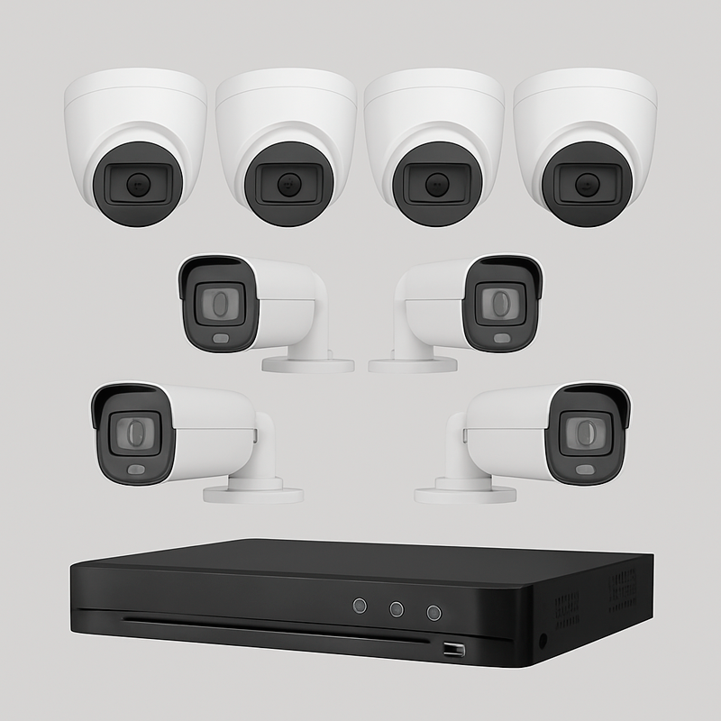 Kit de 8 Cámaras 1080p ColorVu (copia)